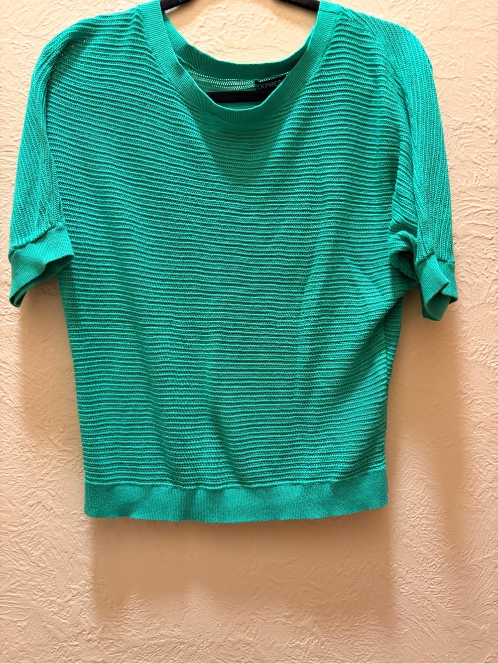 Express Green Knitted Top